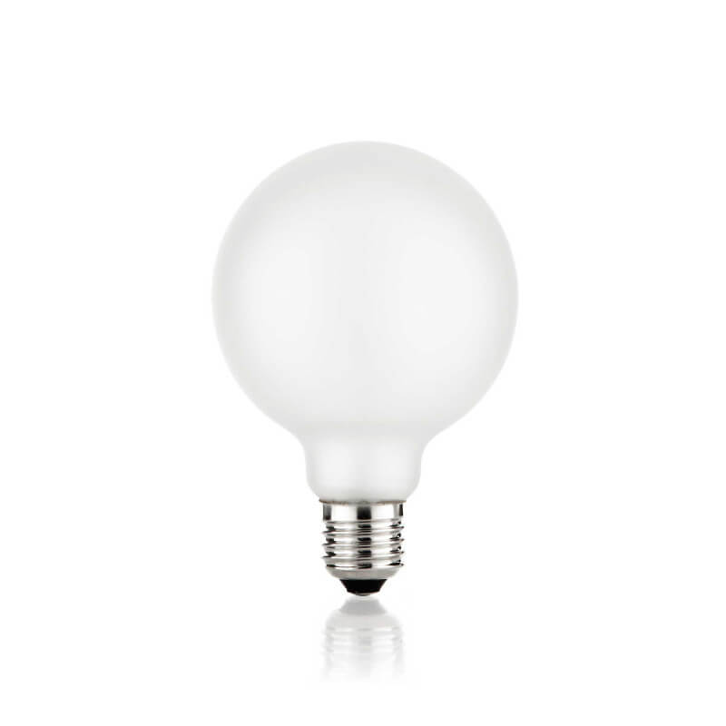 LED LEMPUTĖ E27 GLOBO 8W 3000K BALTA DIMERIUOJAMA 277790 IDEAL LUX