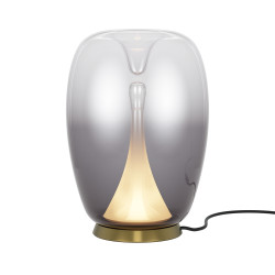 STALINIS LED ŠVIESTUVAS SPLASH D20 9W DŪMINTO STIKLO | AUKSO SPALVOS