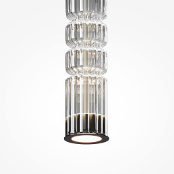 PAKABINAMAS LED ŠVIESTUVAS ORDO H94 8W CHROMO SPALVOS pigiau