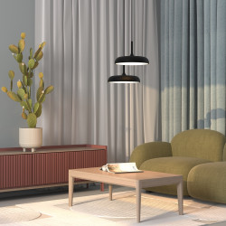 PAKABINAMAS LED ŠVIESTUVAS GERHARD D40 26W PILKAS internetu