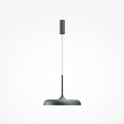 PAKABINAMAS LED ŠVIESTUVAS GERHARD D40 26W PILKAS kaina
