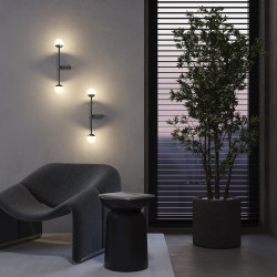 SIENINIS LED ŠVIESTUVAS TOUCH 10W JUODAS pristatymas