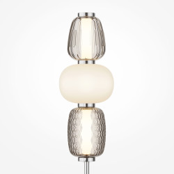 STALINIS LED ŠVIESTUVAS PATTERN 28W CHROMO SPALVOS kaina