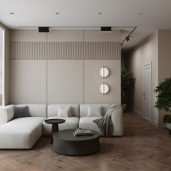 SIENINIS LED ŠVIESTUVAS MIRA D34 14W BALTAS | JUODAS pigiau