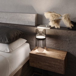 STALINIS LED ŠVIESTUVAS INSIGHT 6W JUODAS skubiai