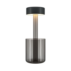 ĮKRAUNAMAS STALINIS LED ŠVIESTUVAS AL COLLABORATION WITH VASE 3W JUODAS