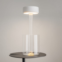 ĮKRAUNAMAS STALINIS LED ŠVIESTUVAS AL COLLABORATION WITH VASE 3W BALTAS pigiau