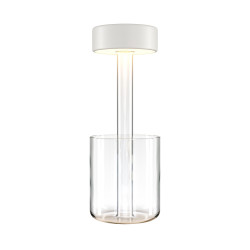 ĮKRAUNAMAS STALINIS LED ŠVIESTUVAS AL COLLABORATION WITH VASE 3W BALTAS