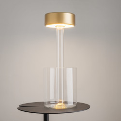 ĮKRAUNAMAS STALINIS LED ŠVIESTUVAS AL COLLABORATION WITH VASE 3W AUKSO SPALVOS pigiau