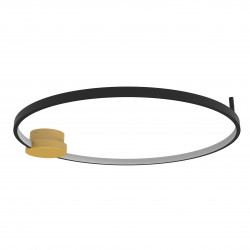 LUBINIS LED ŠVIESTUVAS 23098 24W JUODAS