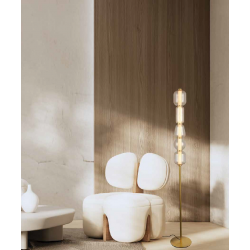 PASTATOMAS LED ŠVIESTUVAS 23063 17W AUKSO SPALVOS kaina