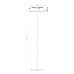 PASTATOMAS LED ŠVIESTUVAS 23055 15W JUODAS internetu