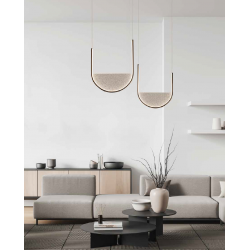 PAKABINAMAS LED ŠVIESTUVAS 23165 L40 28W AUKSO SPALVOS pigiau