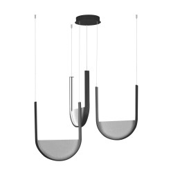 PAKABINAMAS LED ŠVIESTUVAS 23168 D67 54W JUODAS