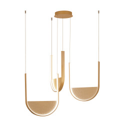 PAKABINAMAS LED ŠVIESTUVAS 23169 D67 54W AUKSO SPALVOS