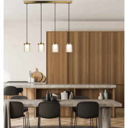 PAKABINAMAS LED ŠVIESTUVAS 23020 29W AUKSO SPALVOS pigiau