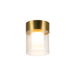 LUBINIS LED ŠVIESTUVAS 23017 9W AUKSO SPALVOS