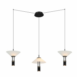 PAKABINAMAS LED ŠVIESTUVAS 23200 28W JUODAS