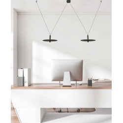 PAKABINAMAS LED ŠVIESTUVAS 23228 14W ŽALIAS kaina