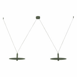 PAKABINAMAS LED ŠVIESTUVAS 23228 14W ŽALIAS