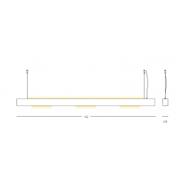 PAKABINAMAS LED ŠVIESTUVAS 22208 54W BRONZOS SPALVOS internetu