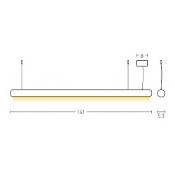 PAKABINAMAS LED ŠVIESTUVAS 22207 45W BRONZOS SPALVOS internetu