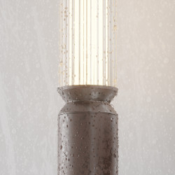Pastatomas LED šviestuvas LIT 12W rudas skubiai