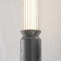 Pastatomas LED šviestuvas LIT 20W tamsiai pilkas pristatymas