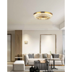 LUBINIS LED ŠVIESTUVAS 23049 D80 55W ŽALVARIO SPALVOS kaina