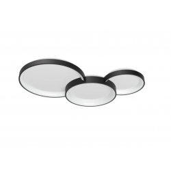 Lubinis LED šviestuvas COMBI 72W juodas
