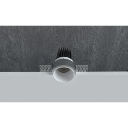 PRIGLAISTOMAS LED ŠVIESTUVAS HELIO 55 10W BALTAS skubiai