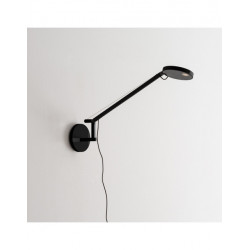 Sieninis LED šviestuvas Demetra micro 6W juodas kaina