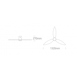 LUBINIS LED ŠVIESTUVAS SU VENTILIATORIUMI 6302C/W/V 22W BALTAS kaina
