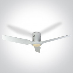 LUBINIS LED ŠVIESTUVAS SU VENTILIATORIUMI 6310C/W/V 22W BALTAS