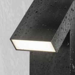 PASTATOMAS LED ŠVIESTUVAS GUSS 15W JUODAS kaina