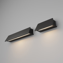 SIENINIS LED ŠVIESTUVAS TRUPP 10W JUODAS kaina