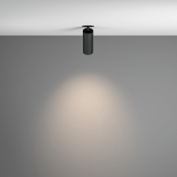 ĮLEIDŽIAMAS LED ŠVIESTUVAS FOCUS 12W 3000K JUODAS skubiai