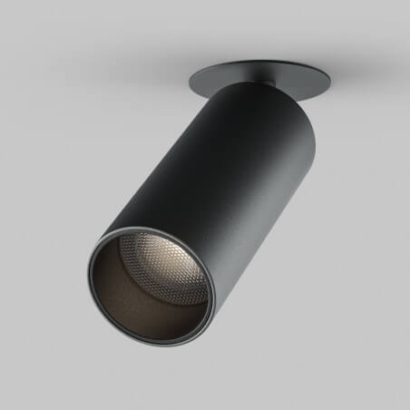 ĮLEIDŽIAMAS LED ŠVIESTUVAS MAYTONI FOCUS 12W 3000K JUODAS C053CL-L12W3K-W-B