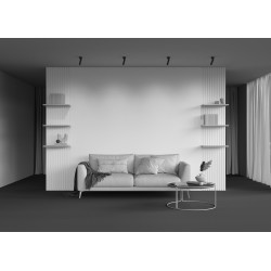 LUBINIS KRAIPOMAS LED ŠVIESTUVAS FOCUS T L12 6W JUODAS kaina