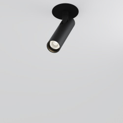 ĮLEIDŽIAMAS KRAIPOMAS LED ŠVIESTUVAS FOCUS T L12,5 6W JUODAS pigiau