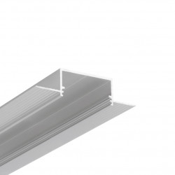 LED PROFILIS VARIO30-04 ACDE-9 PRIGLAISTOMAS, 1M, ANODUOTAS ALIUMINIS internetu