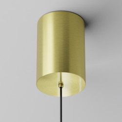 PAKABINAMAS LED ŠVIESTUVAS PLATO 12W žalvario spalvos kaina