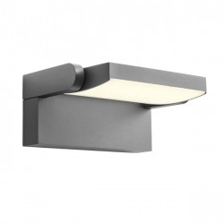 SIENINIS LED ŠVIESTUVAS FLIP 20W TAMSIAI PILKAS