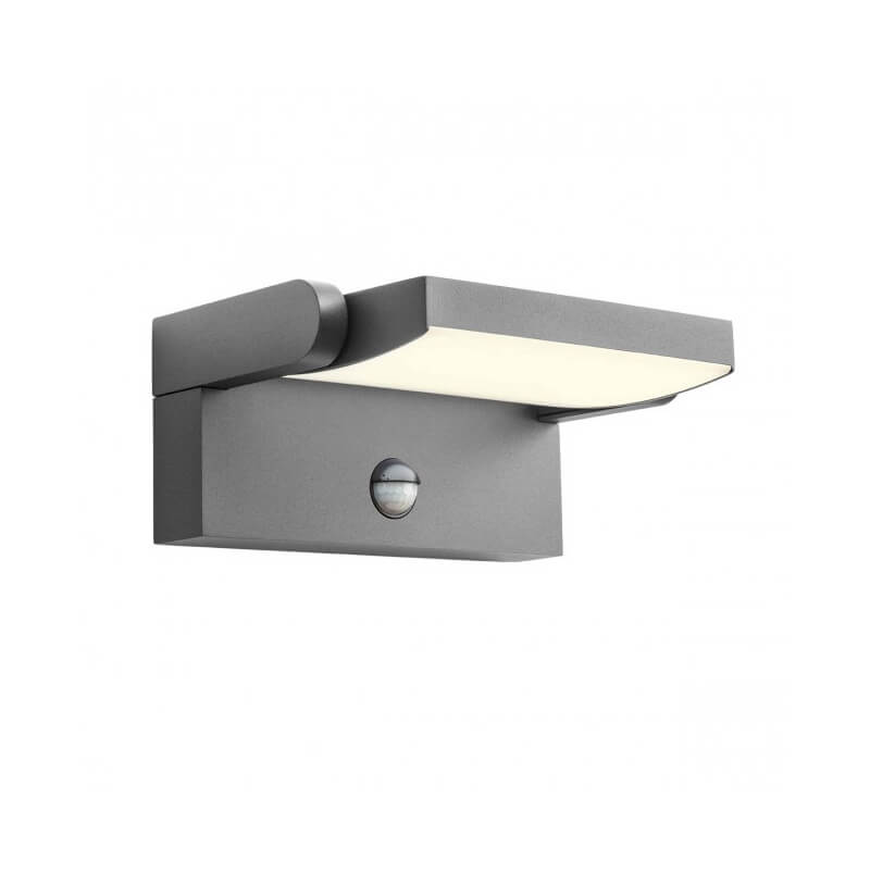 SIENINIS LED ŠVIESTUVAS FLIP 20W REDO GROUP TAMSIAI PILKAS SU JUDESIO DAVIKLIU 90587