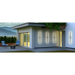 SIENINIS LED ŠVIESTUVAS REFLEXA 20W JUODAS pigiau