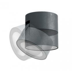 LUBINIS | SIENINIS LED ŠVIESTUVAS SHAFT 12W BALTAS kaina