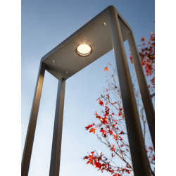 PASTATOMAS LED ŠVIESTUVAS WAKE H75 8W TAMSIAI PILKAS pristatymas