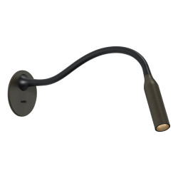 SIENINIS LED įleidžiamas ŠVIESTUVAS LUCCA 3,6W bronzos spalvos