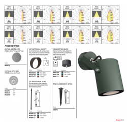 KRYPTINIS LED ŠVIESTUVAS XROCK 16W RUDAS pristatymas