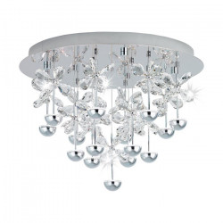 LUBINIS LED ŠVIESTUVAS PIANOPOLI D50 27W CHROMO SPALVOS